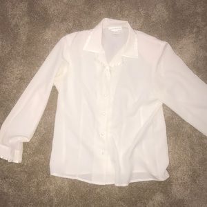 Susan Hutton Button Down Blouse Women’s Sz 12